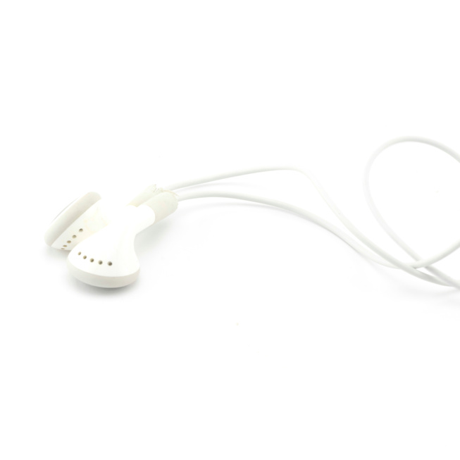 ears phone isolated on white